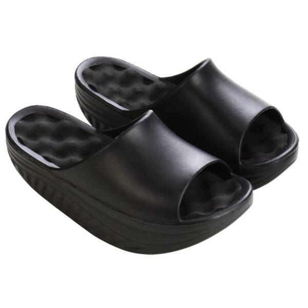 Masažne papuče Slim Fit crne