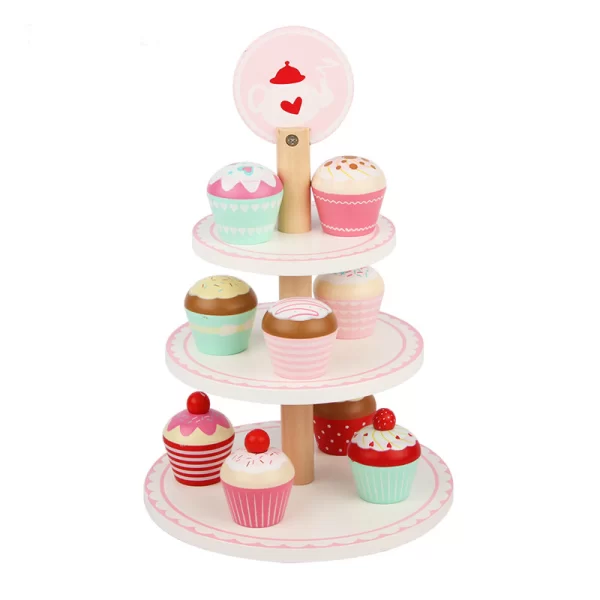 Drveni set cupcake FN-368
