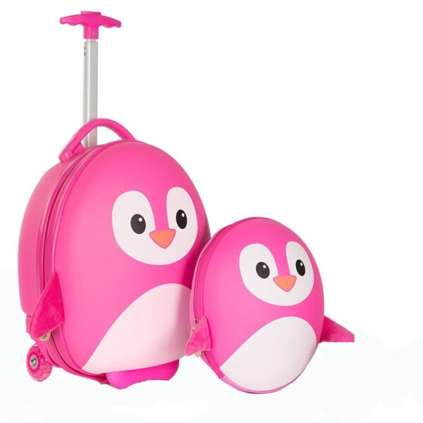 Kofer Ranac za Decu 2u1 Animal – Pingvin Rozi