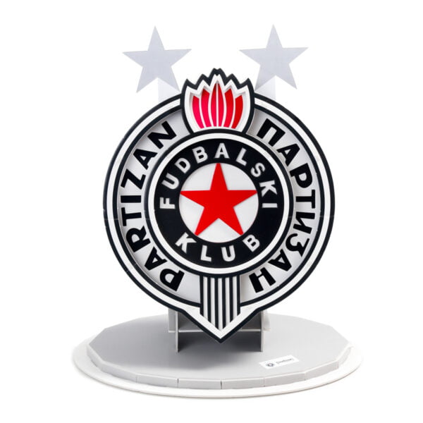 3D puzzle Grb FK Partizan