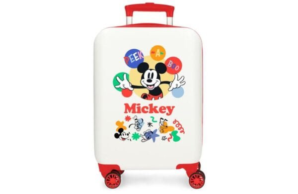 Dečiji Kofer Disney Mickey Peek a Boo 50cm - Bela