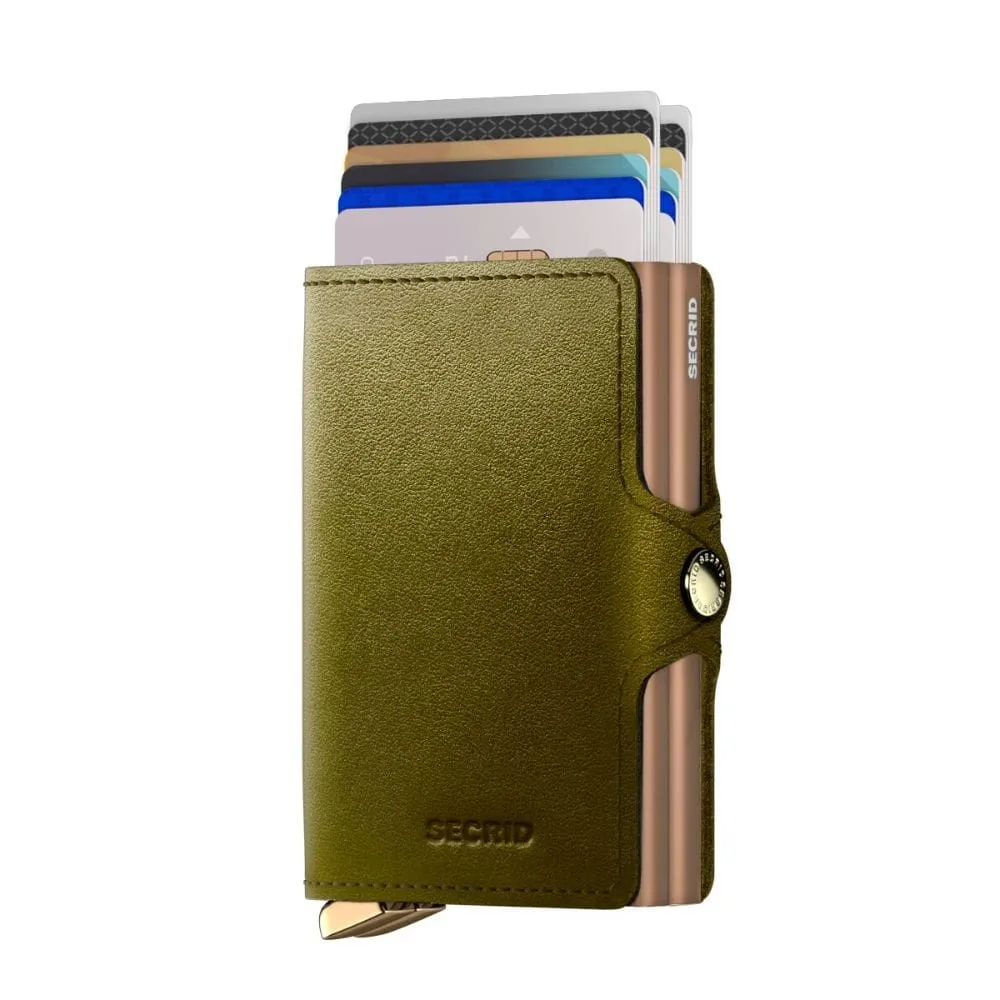 Secrid Premium Twinwallet Dusk Novčanik za Kartice - maslinasta