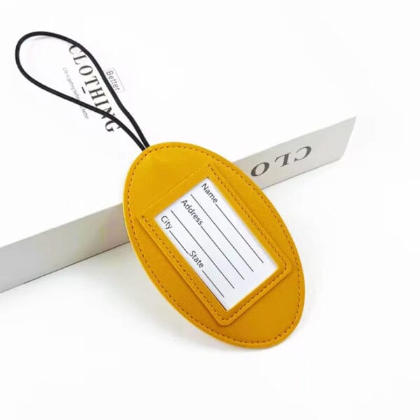Tag za kofer Y193 - Žuta