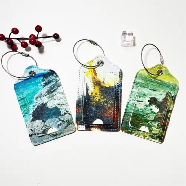 Tag za kofer Y273-02 set 3kom - Plava