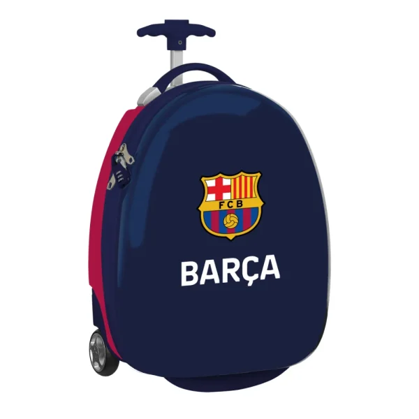 Dečiji kofer na točkiće 16" F.C. Barcelona 1. Equip. 26/27, 28×23×43cm - Teget